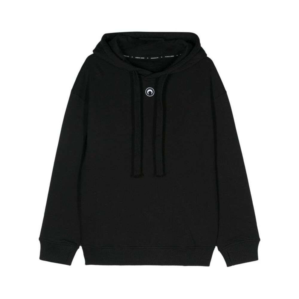 Marine Serre Men Moon Cotton Hoodie